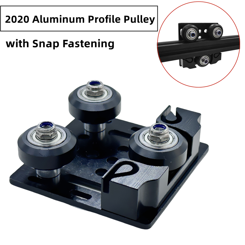 V Slot Wheel - V-portaalplaat V-slot X-as schuif aluminium plaat