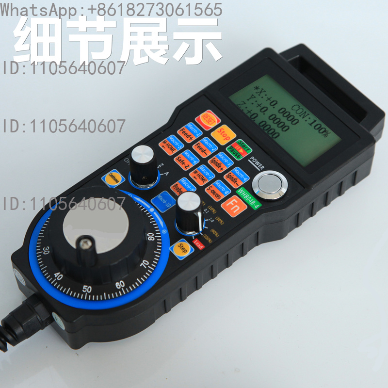 Cnc Router - 1 stuks bedraad USB-elektronisch handwiel voor