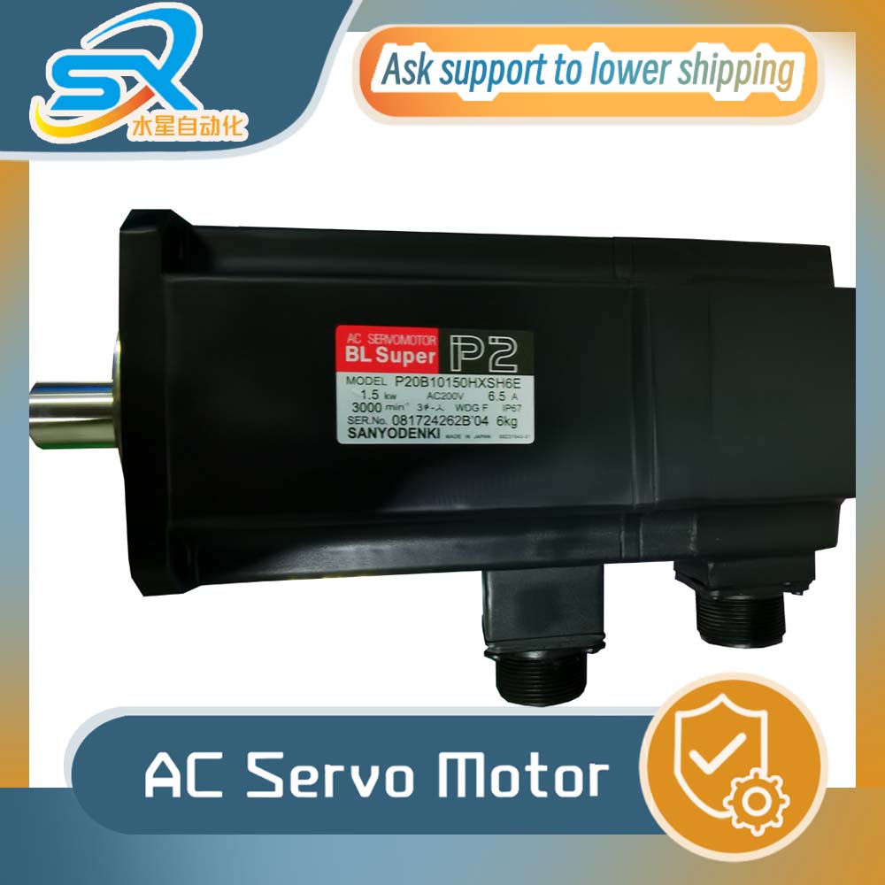 Servo Motor - SANYO DENKI Druppelbestendige Servomotor P20B10150HXSH6E 1.5KW