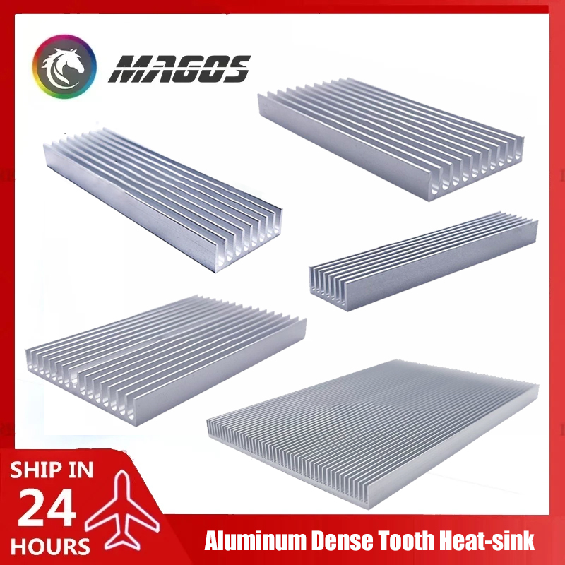 Aluminium Extrusion - Aluminium koellichaam met dichte tanden voor