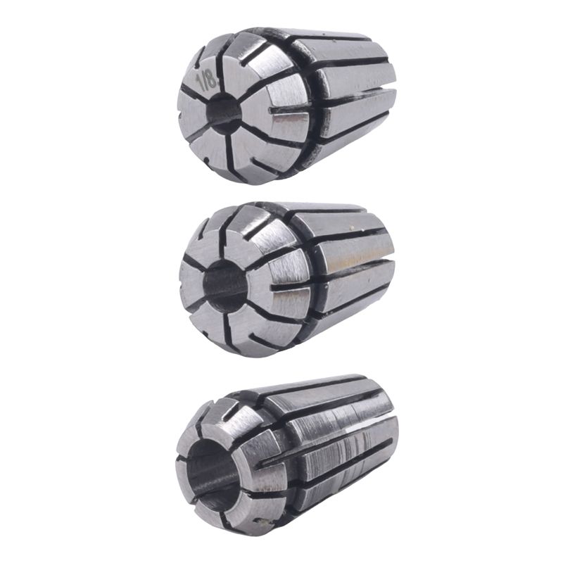 Cnc Bits - A93E-ER11 CNC-spantang, gereedschapshouder voor bitjes, 1/8