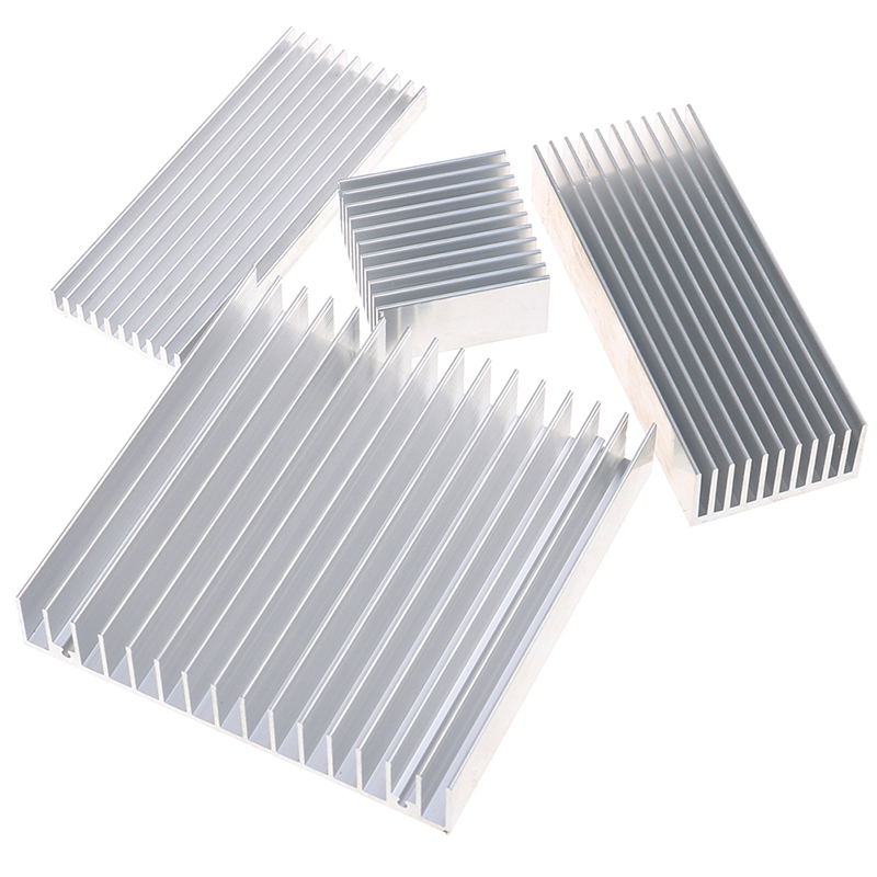 Aluminium Extrusion - 1 stuk aluminiumlegering zilver geëxtrudeerd aluminium