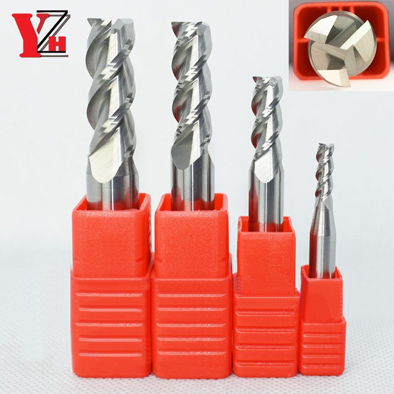Carbide End Mill - YZH HRC60 End Mill Diameter 1,05