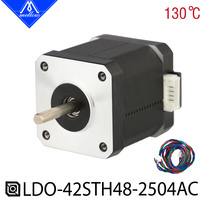 Nema 17 Stepper - Zachte Hoge Temperatuur LDO 48 MM