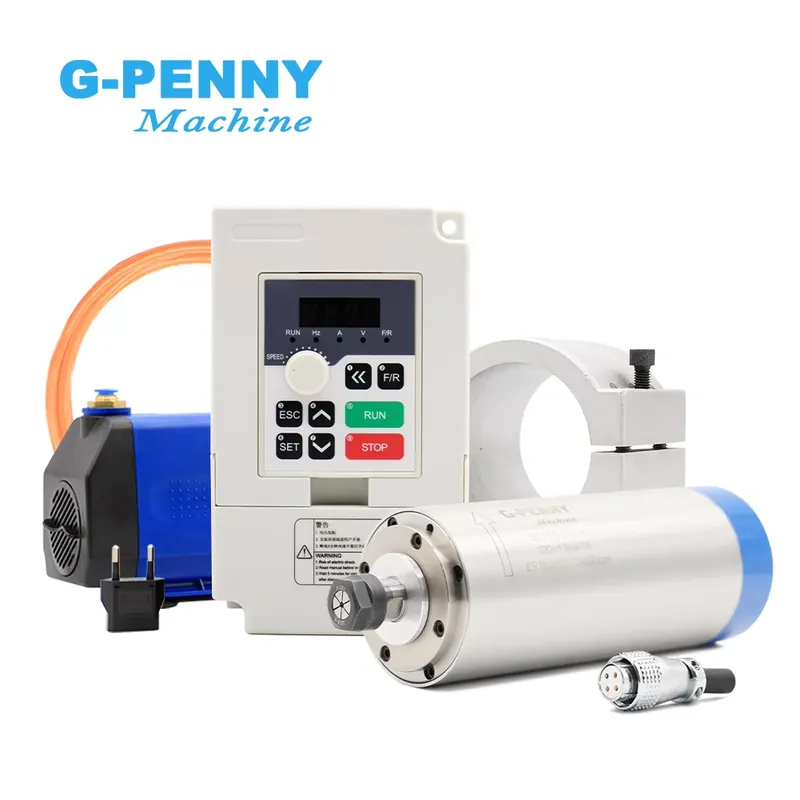 Water Cooled Spindle - Gpenny 1.5kw ER16 D80mm watergekoelde spindel