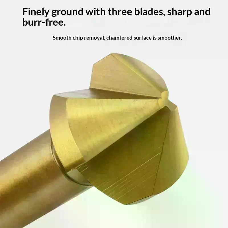 End Mill - Eindfrees 3 snijkanten ronde schacht 90