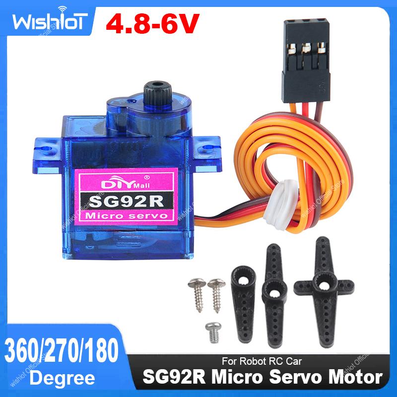 Servo 9G - SG92R Micro Servomotor 4.8-6V 360/270/180 Graden