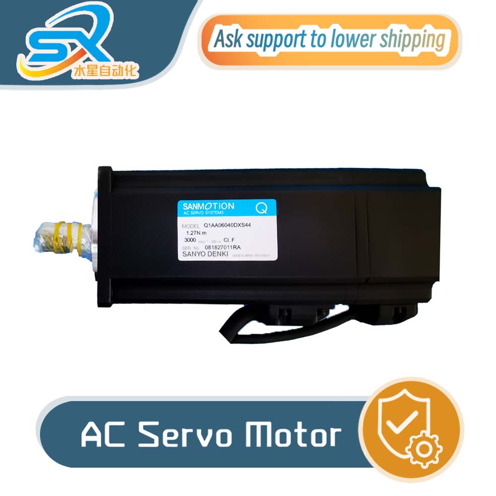 Servo Motor - SANYO AC-servomotor Q1AA06040DXS44 400W In de