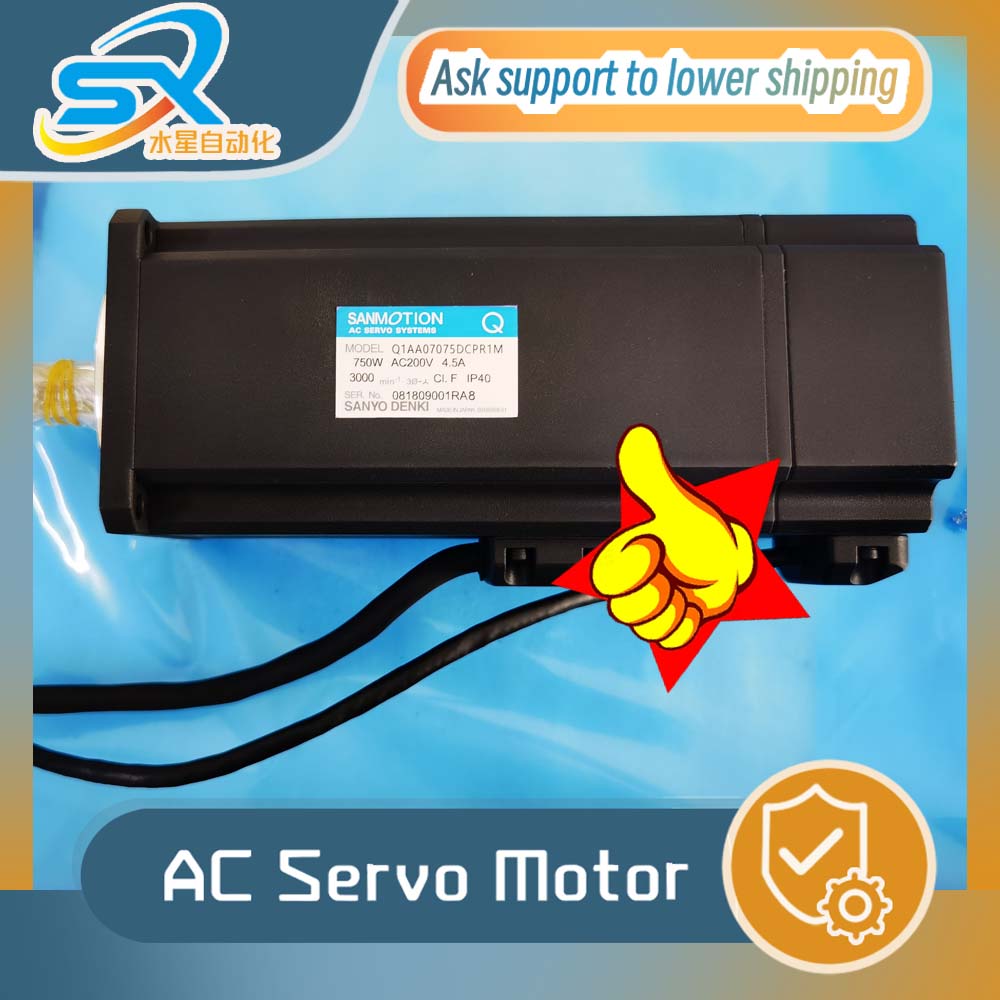 Servo Motor - Q1AA07075DCPR1M AC-servomotor voor robotica Eén jaar/drie