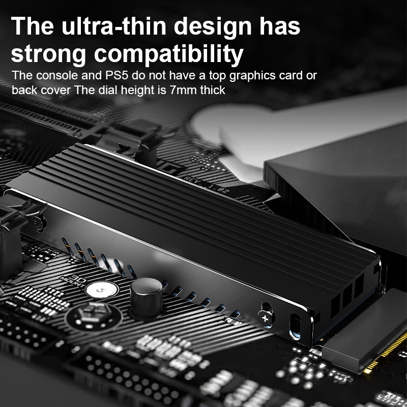 M.2 SSD Heatsink M2 2280 Solid - Aluminium Extrusion recensie en prijs