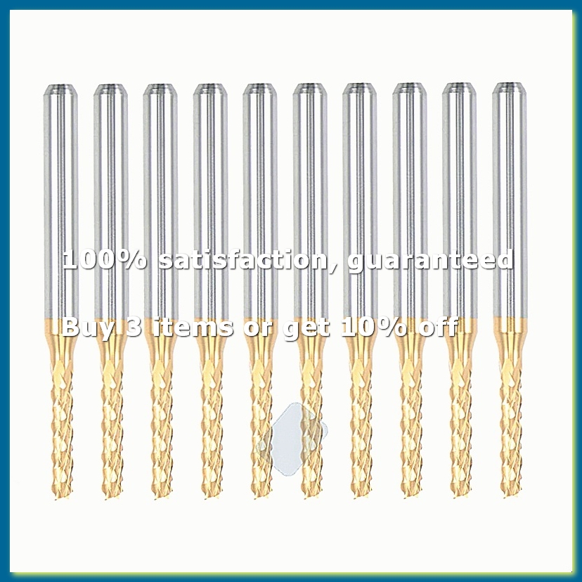 10 STKS Titanium Coat Carbide  - End Mill recensie en prijs