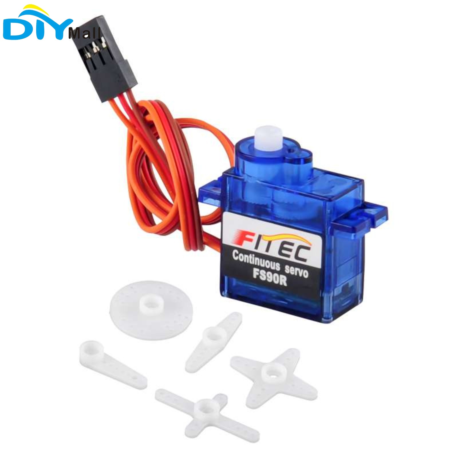 FS90R 9g Servo 360 graden cont - Servo 9G recensie en prijs