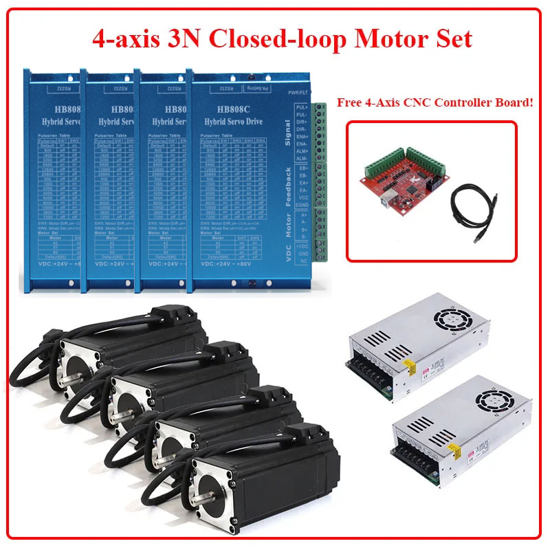 4-assige Nema 23 Closed Loop s - Nema23 Stepper recensie en prijs