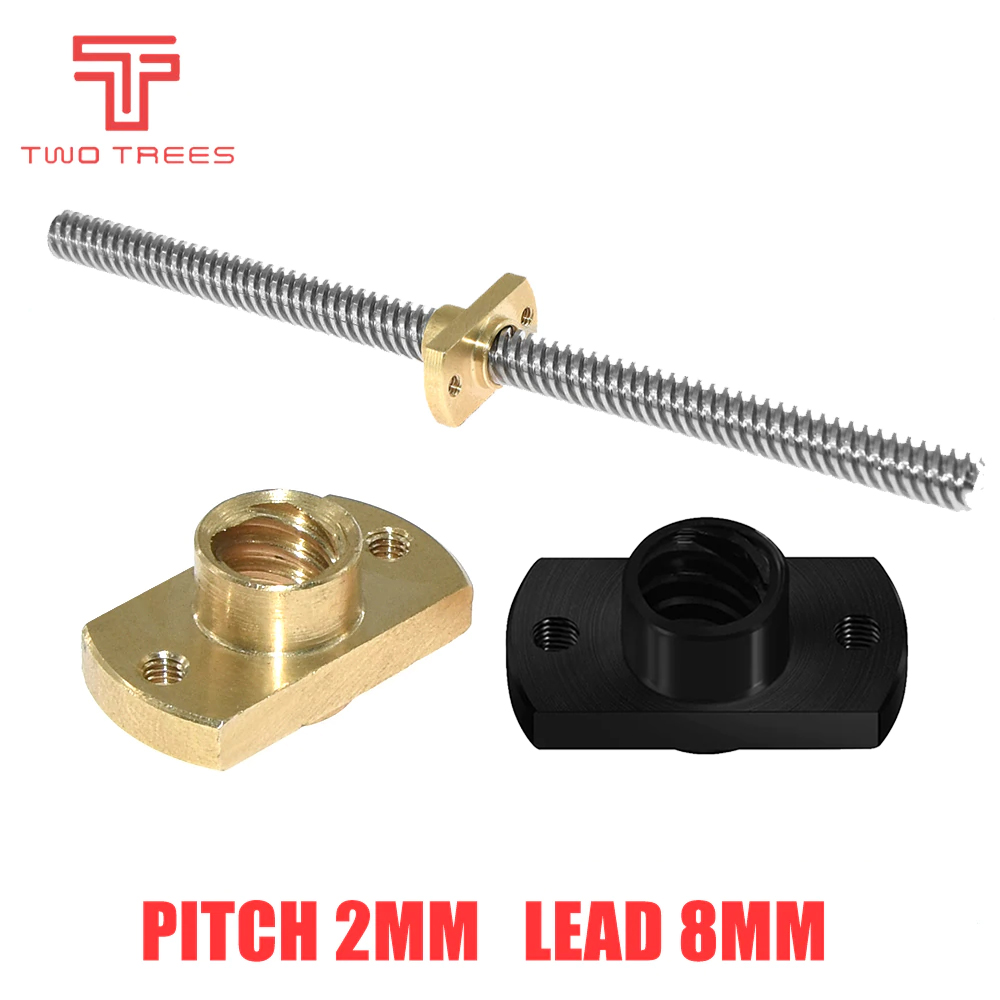 T8 Loodschroefmoer, spoed 2mm, - Lead Screw 8Mm recensie en prijs