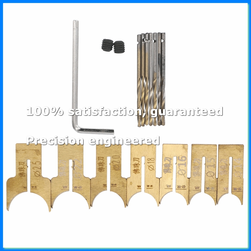 Houten Kralen Boor Ball Blade  - Drill Bit Set recensie en prijs