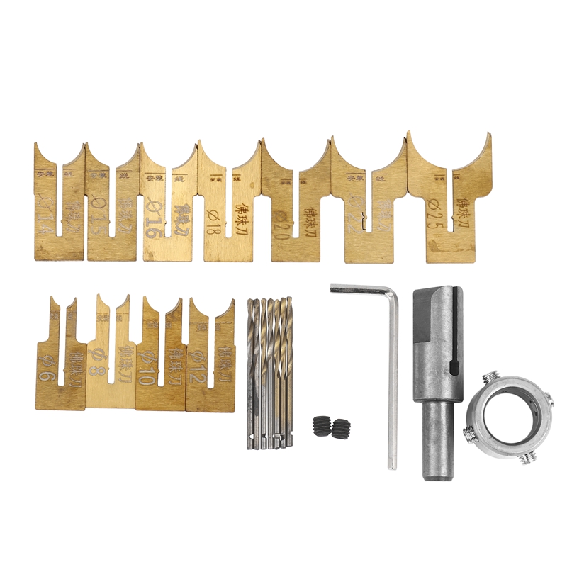 Houten Kralen Boor Ball Blade  - Drill Bit Set recensie en prijs