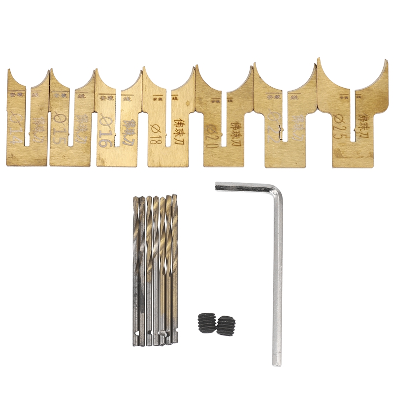 Houten Kralen Boor Ball Blade  - Drill Bit Set recensie en prijs