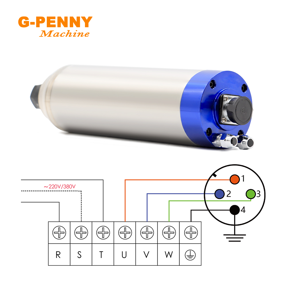 G-PENNY 2.2KW ER20 Metaal Wate - Water Cooled Spindle recensie en prijs