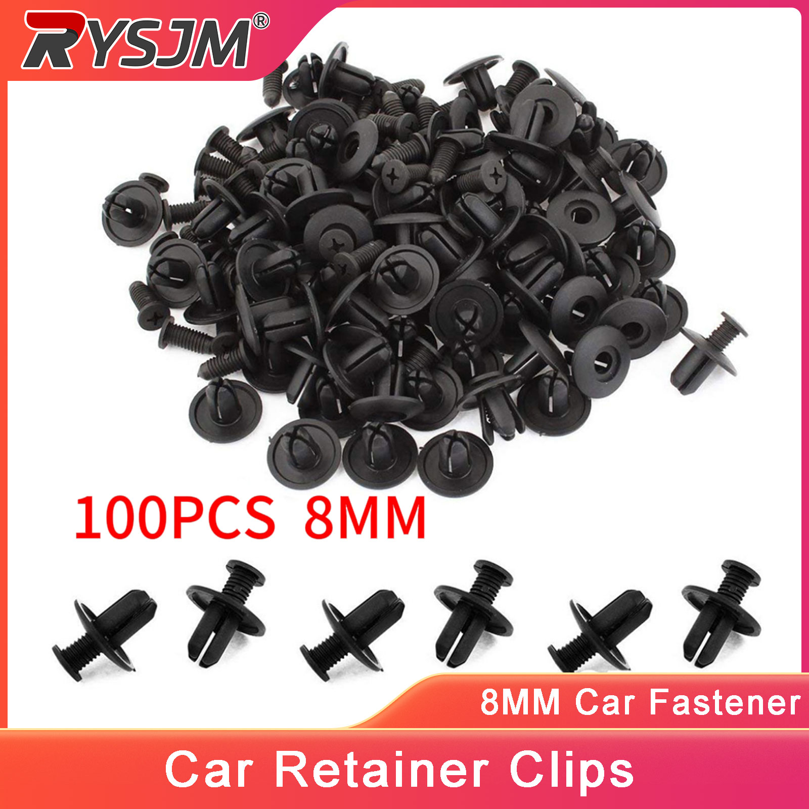 8MM 100PCS Auto Plastic Klinkn - Lead Screw 8Mm recensie en prijs