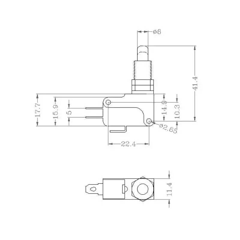 5 stks V-16-1CQ Limiet Micro F - Limit Switch recensie en prijs