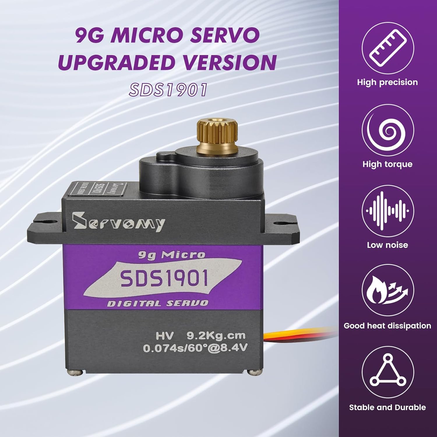 SERVOMY-SDS1901 Digitale 9G Mi - Servo 9G recensie en prijs