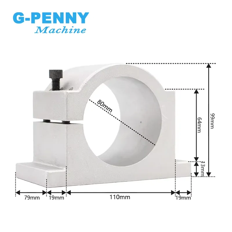 Gpenny 1.5kw ER16 D80mm waterg - Water Cooled Spindle recensie en prijs