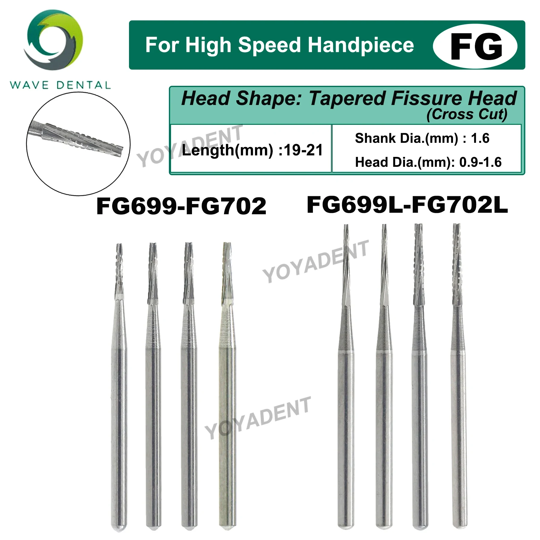 PRIMA WAVE Tandheelkundige Bur - Carbide End Mill recensie en prijs