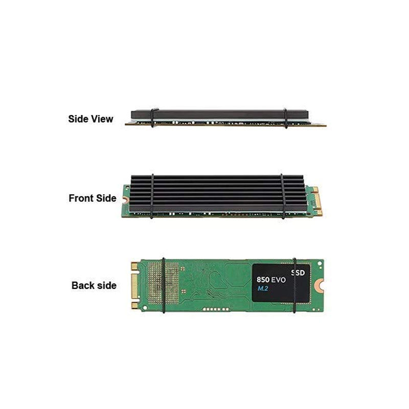 PCIe NVMe M.2 2280 SSD alumini - Aluminium Extrusion recensie en prijs